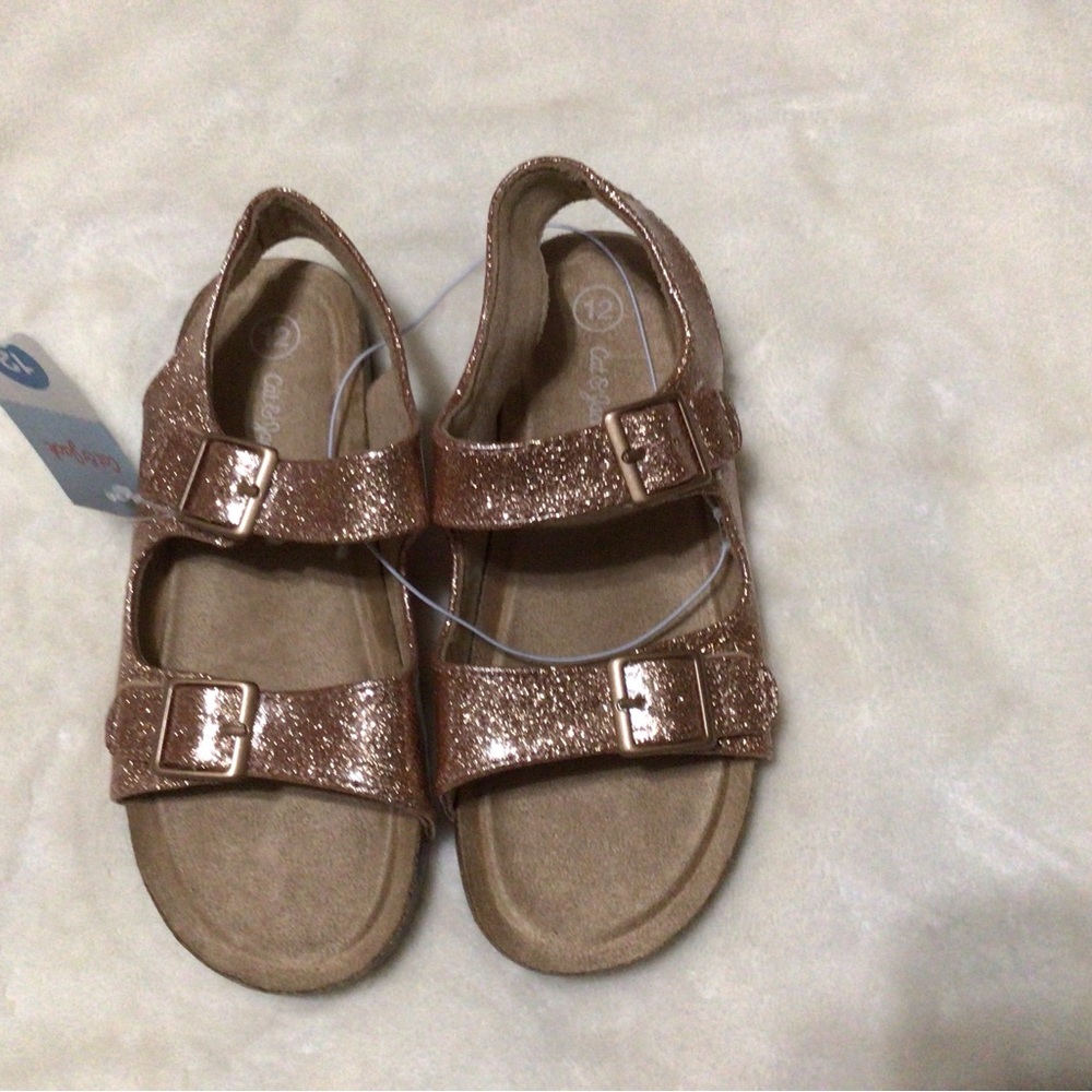 Cat & Jack Rose Gold Sandals